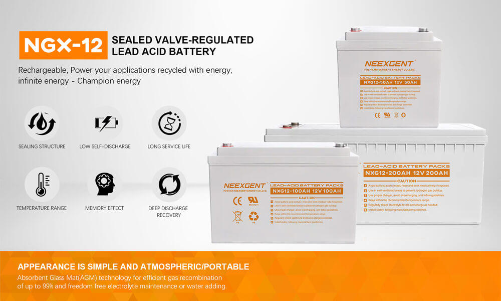 12v 50h Lead acid battery manufacturer