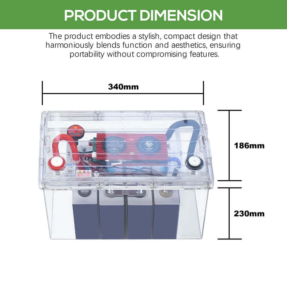 100ah LiFePO4 battery pack