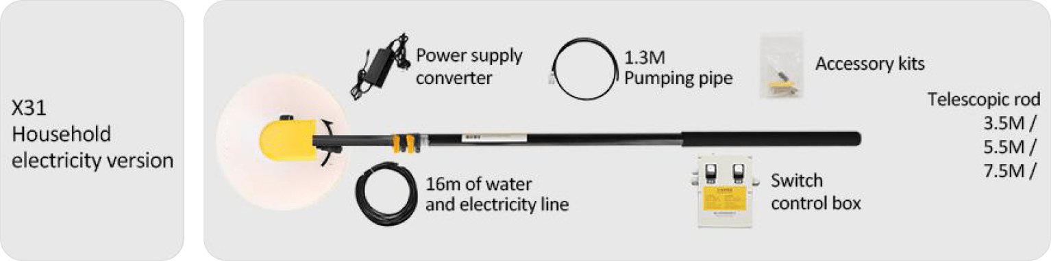 solar cleaning equipment