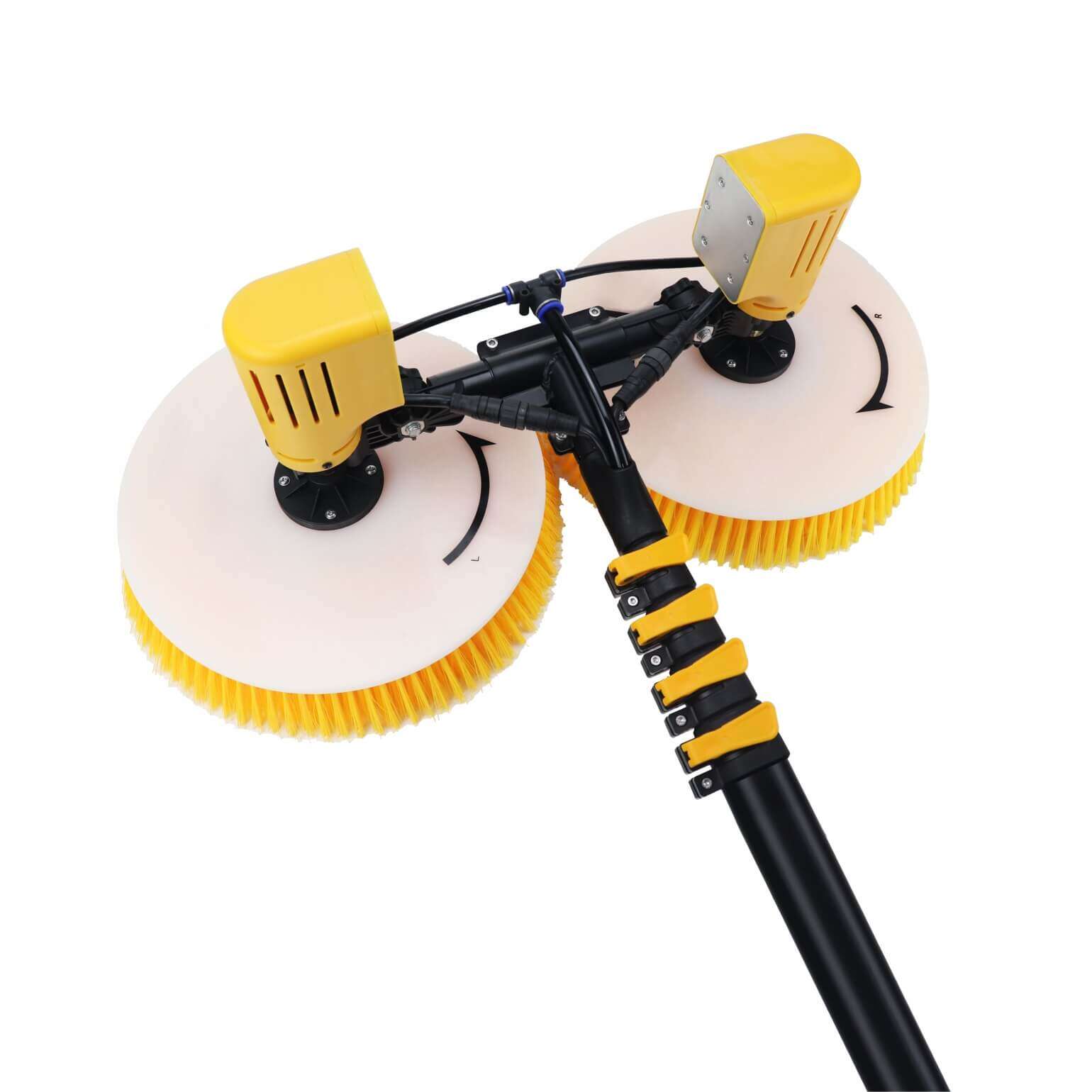 solar cleaning brush