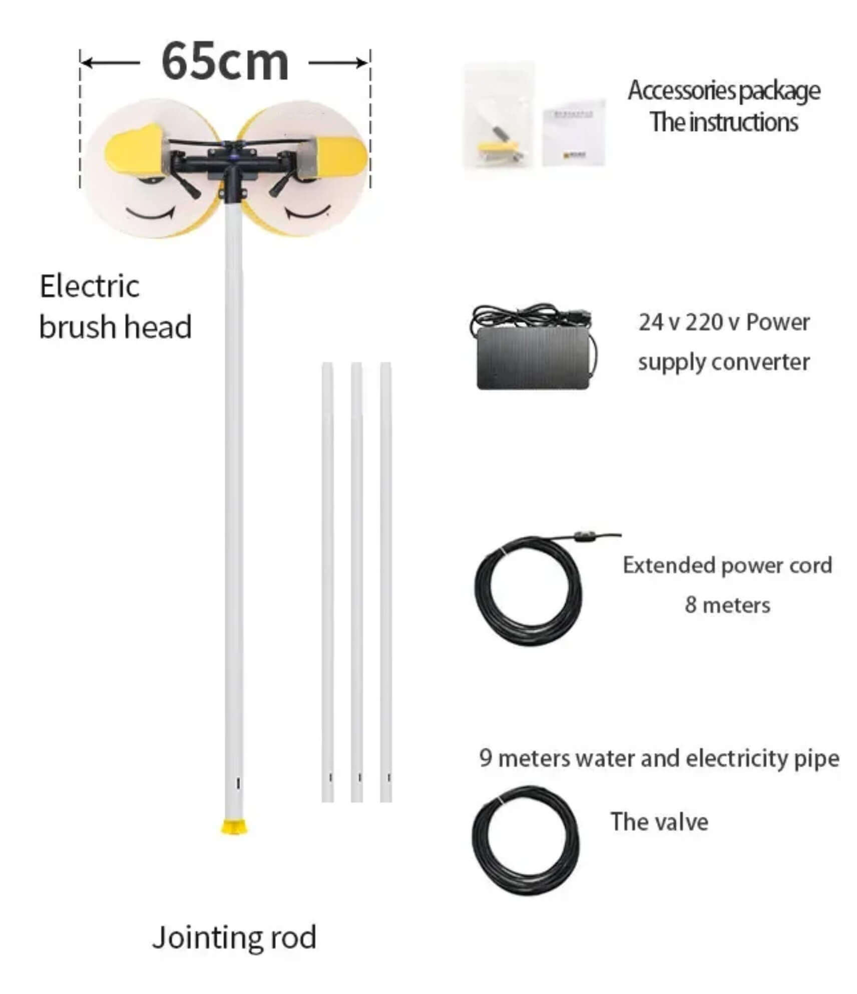 solar cleaning equipment