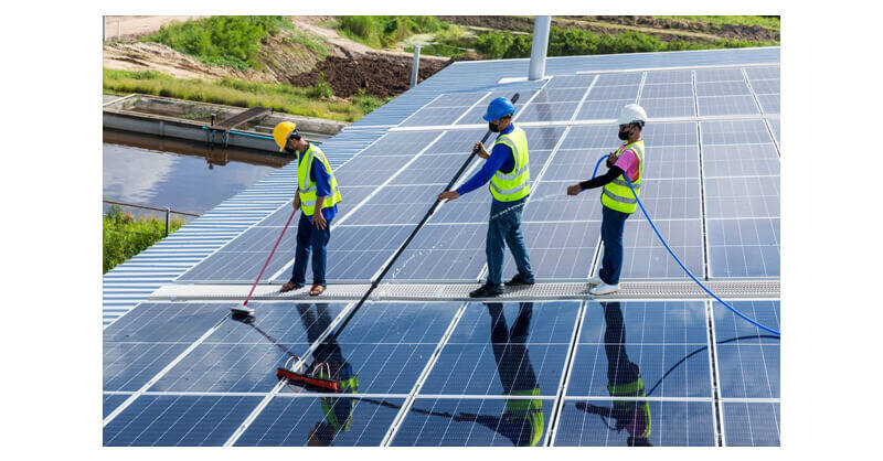 Solar Panel Cleaning Equipment