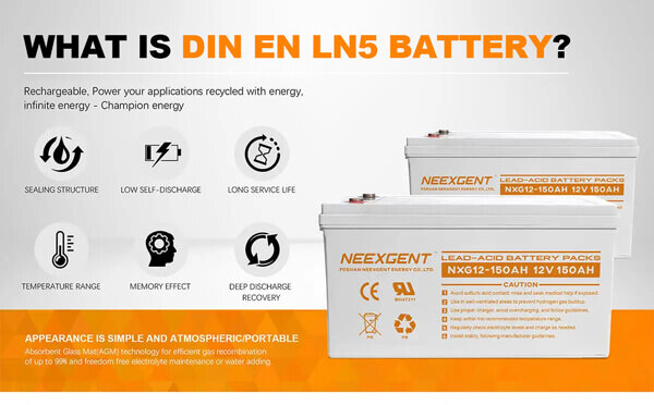 What is DIN EN LN5 Battery?