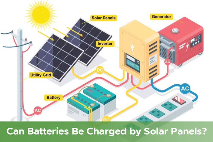 Can Batteries Be Charged by Solar Panels?