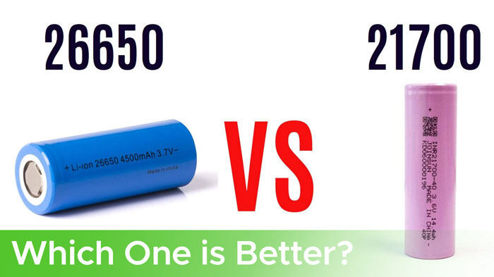 21700 vs 26650: Which One is Better?