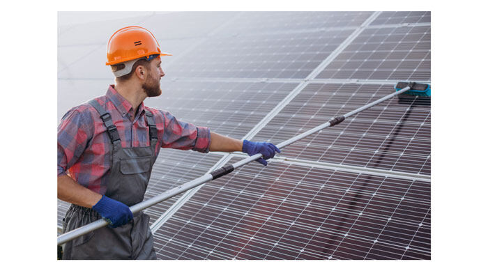 Cleaning Brush Help Extend the Life of Your Solar Panels