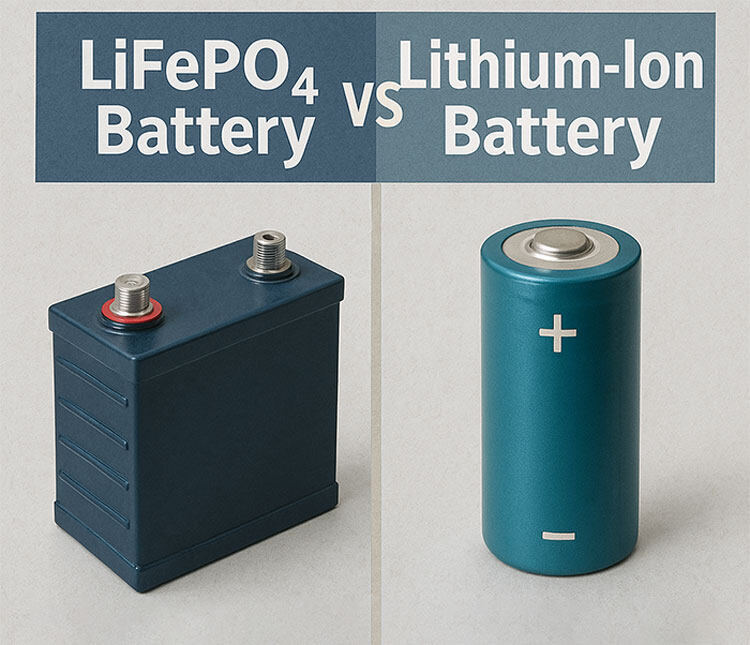 LiFePO4 Battery vs Lithium-Ion Battery: A Comprehensive Comparison