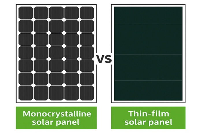 Monocrystalline vs Thin-Film: Which Solar Panel Should You Choose in 2025?