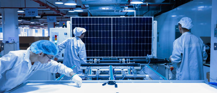 solar panel Testing