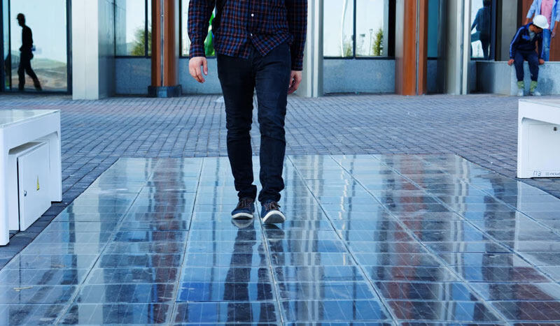 Solar Panel Flooring