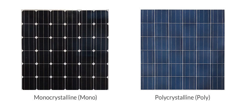 monocrystalline vs polycrystalline