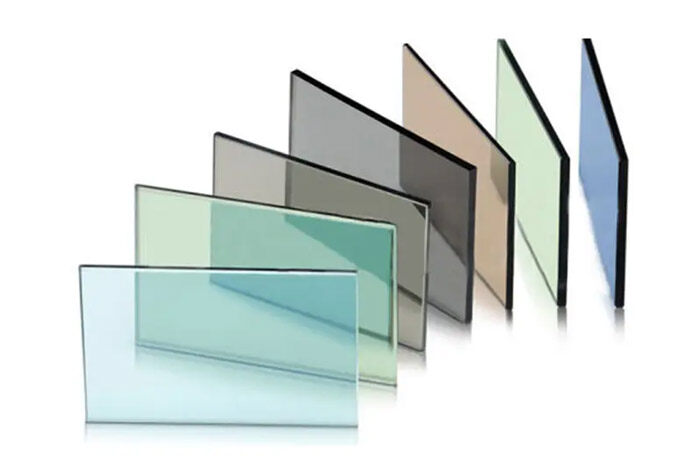 Solar Panels Behind Different Types of Glass