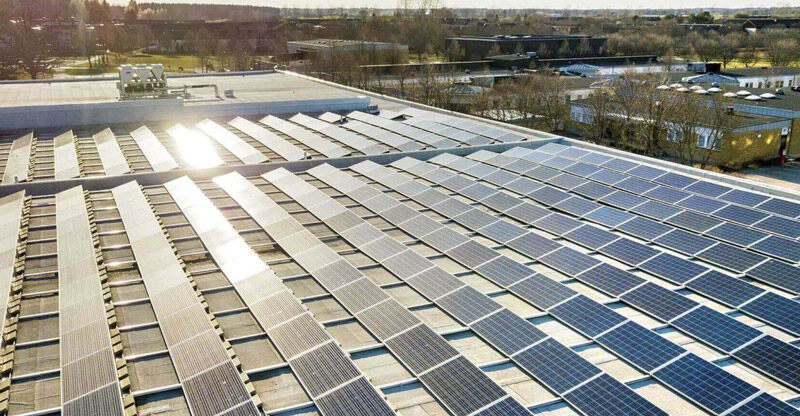 Solar Panels on Commercial Roofs