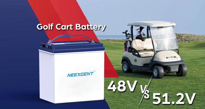 What’s the Difference Between 48V and 51.2V Golf Cart Batteries?