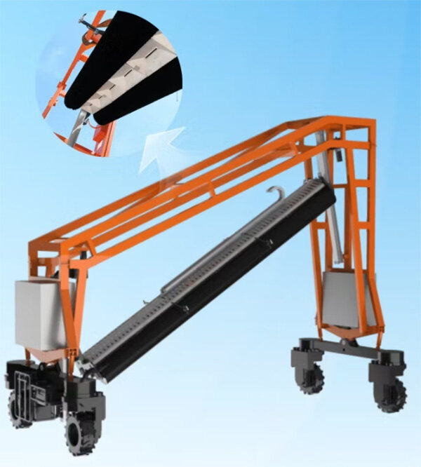 Double roller brushes + vacuum cleaner