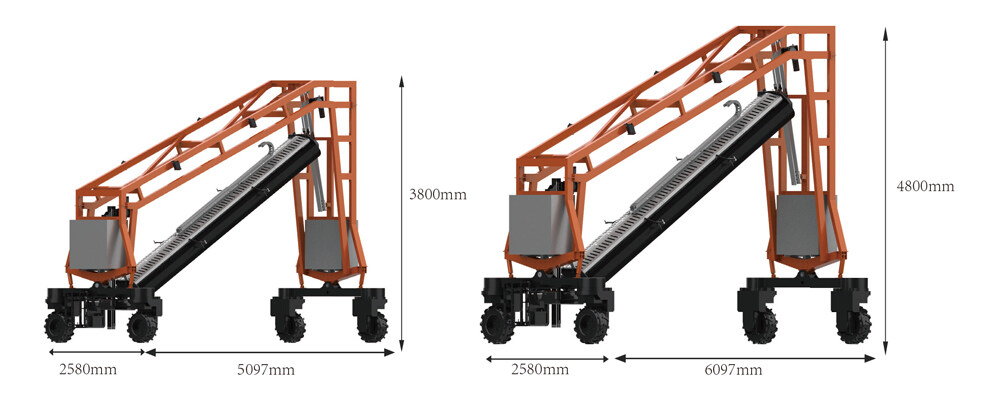 NXS-7-LM solar panel cleaning robot