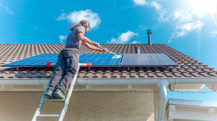 Safe Cleaning of Solar Panels