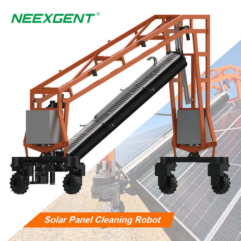Neexgent Smart Solar Panel Cleaning Robot Tractor for Automatic Power Station Maintenance