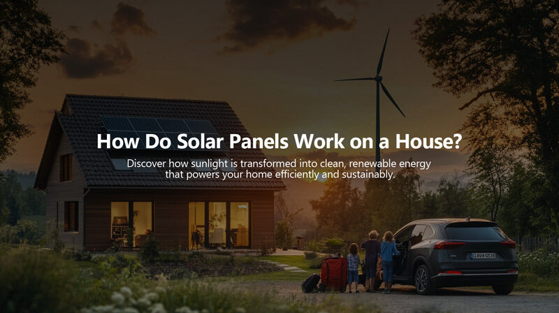 How Do Solar Panels Work on a House?