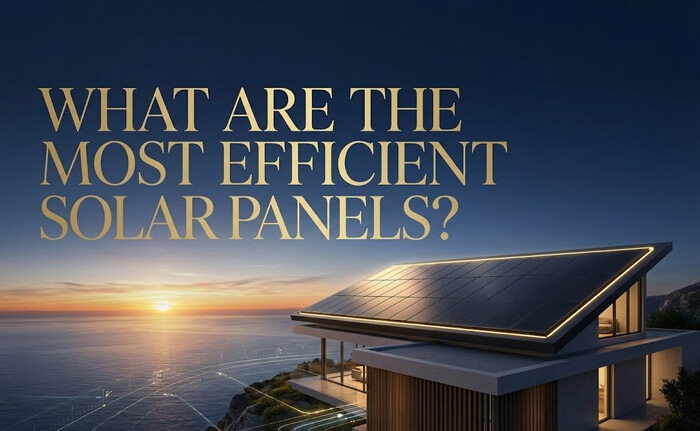 What Are the Most Efficient Solar Panels in 2026?