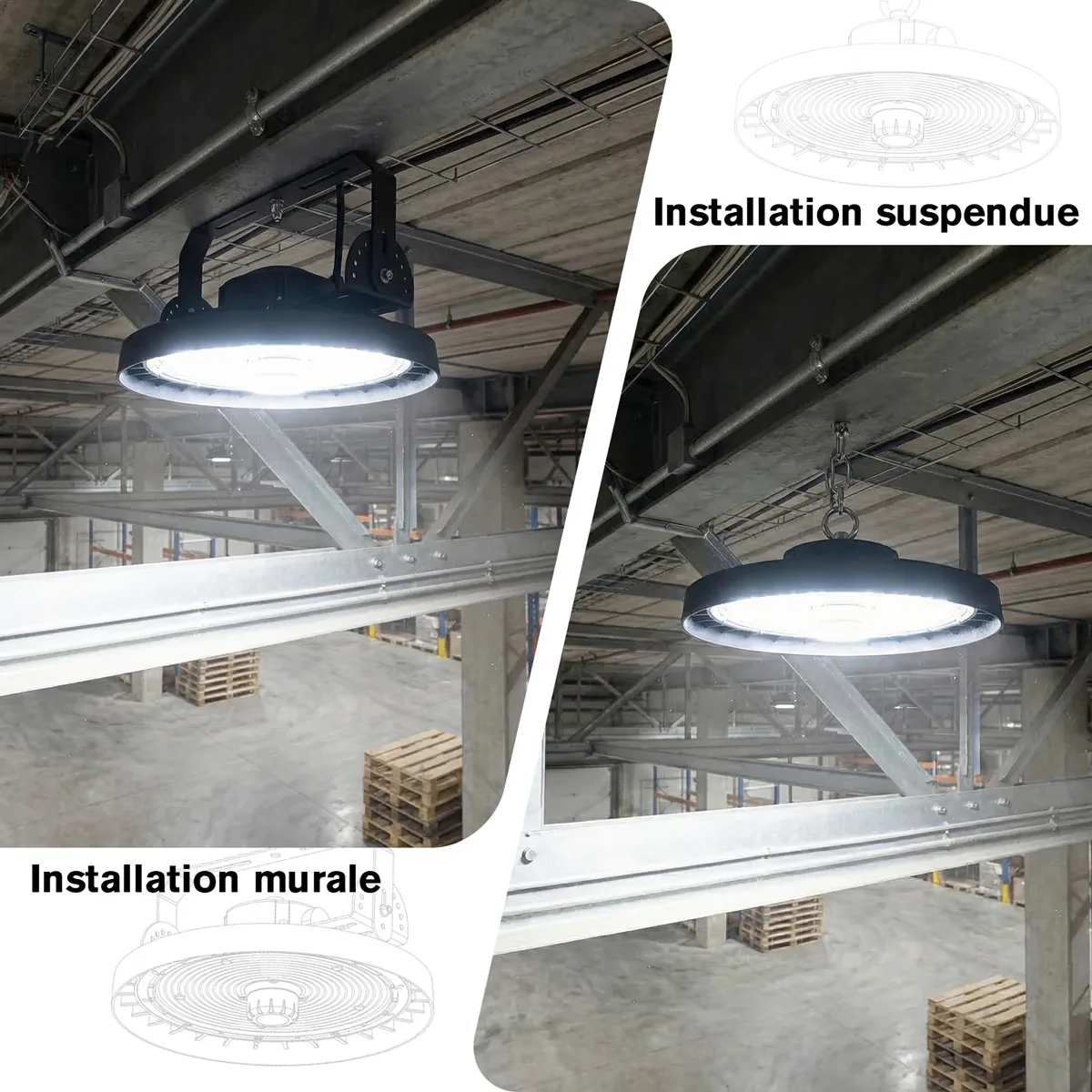 Méthode dinstallation du high bay