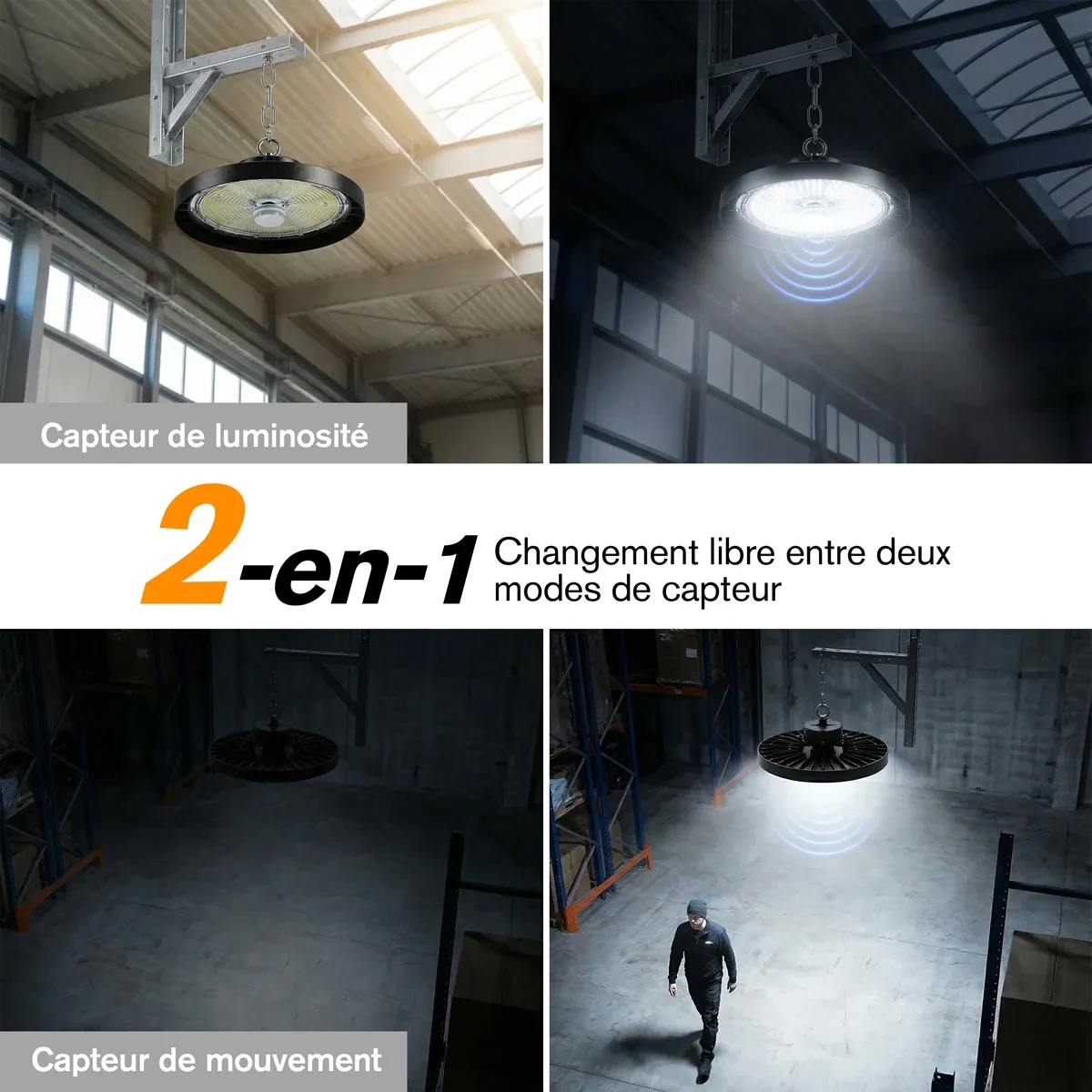 High bay avec détection