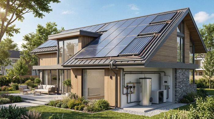 PVT home heating system