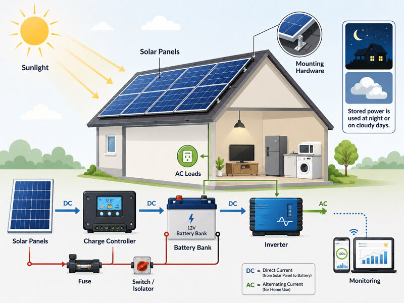 How Tiny Home Solar Systems Work