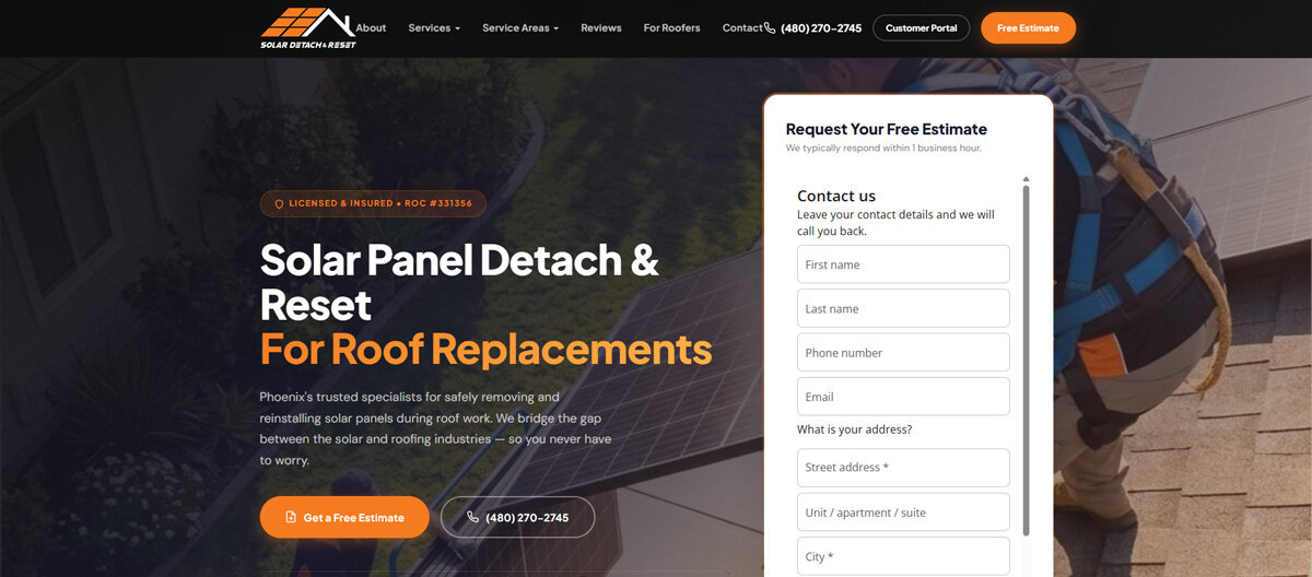 Solar Detach & Reset