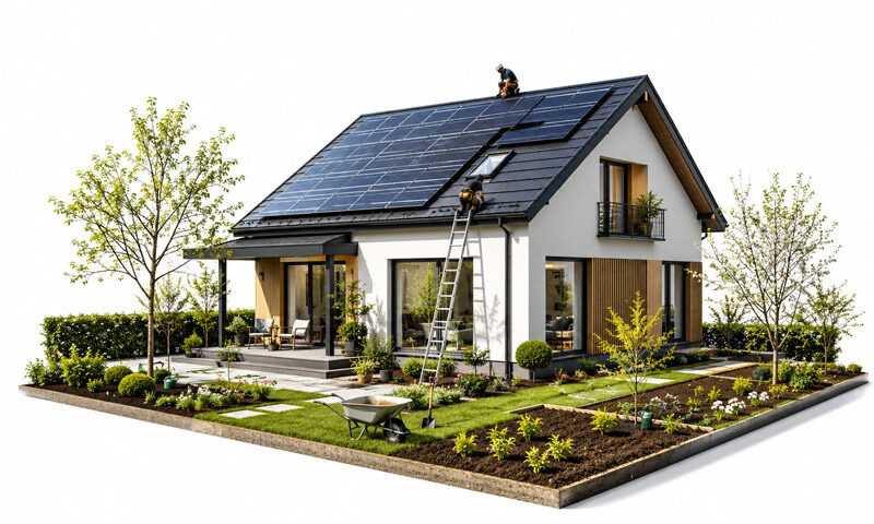 Spring: A Strong Season for Solar Installation and Garden Preparation