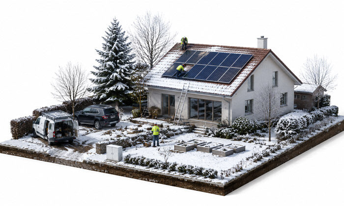 Winter Installation: Possible but Requires Careful Planning